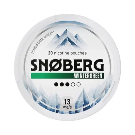 Snoberg Wintergreen Nicotine Pouches