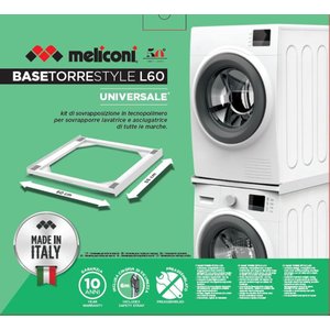 Meliconi Kit impilaggio Lavatrice e Asciugatrice - 656115BA