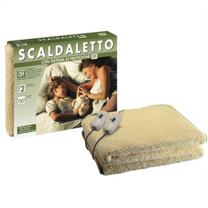 ExpertHome  SCALDALETTO MATRIMONIALE 50% LANA 2 TEM PERATURE