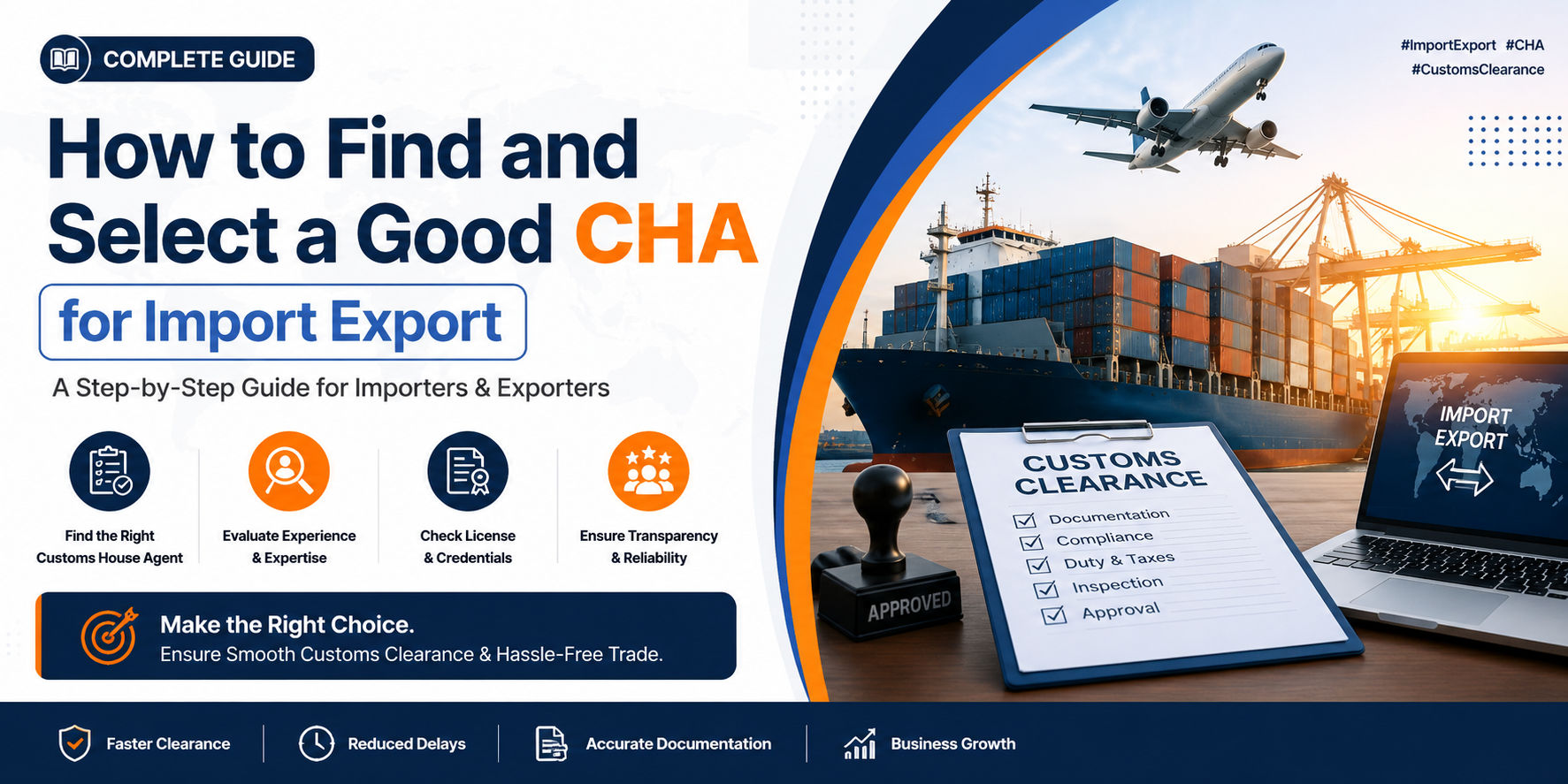 How to Find and Select a Good CHA for Import Export (Complete Guide)
