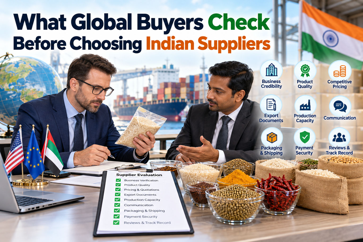 What Global Buyers Check Before Choosing Indian Suppliers