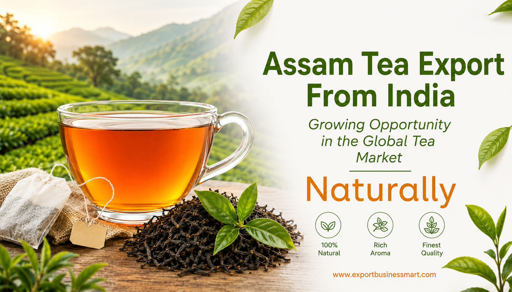 Assam Tea Export from India - A Simple Guide