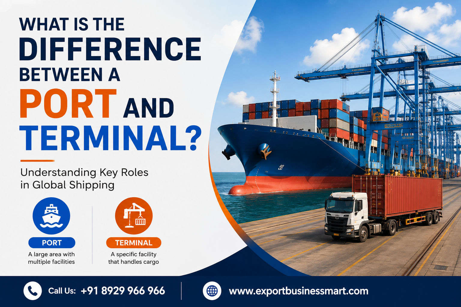 What is the Difference Between a Port and Terminal?