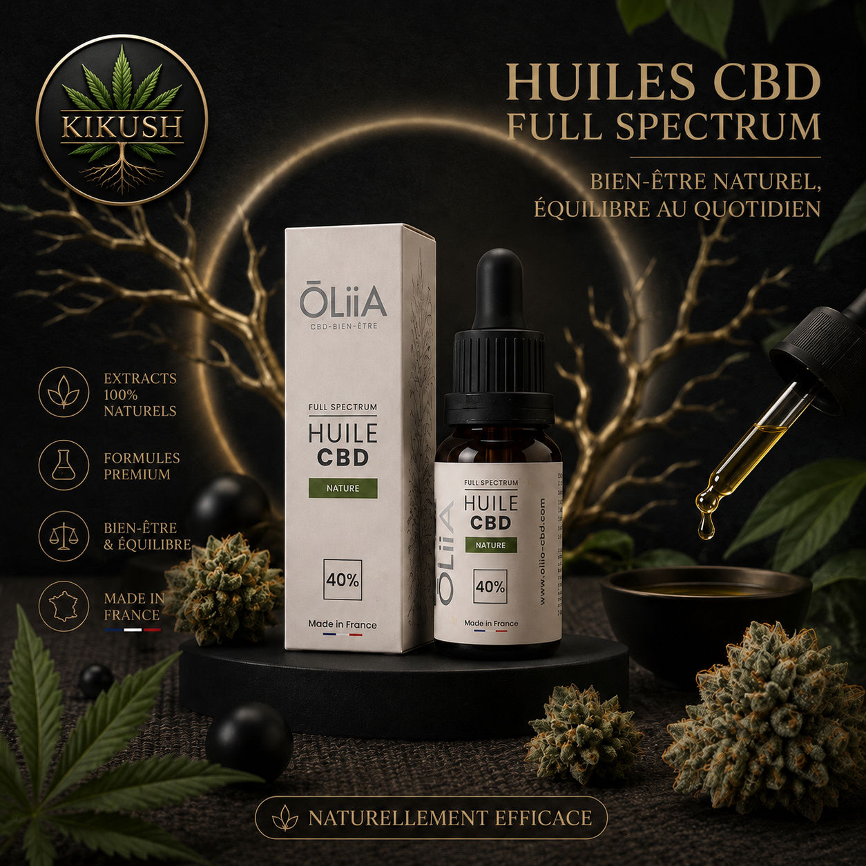 Aceite neutro CBD 40%