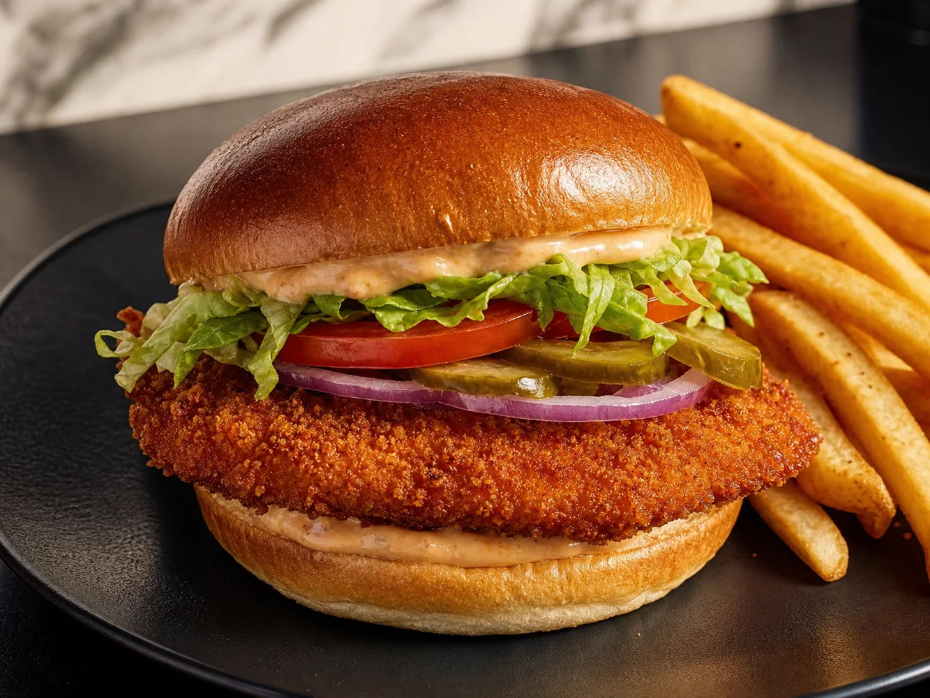Burger Schnitzel