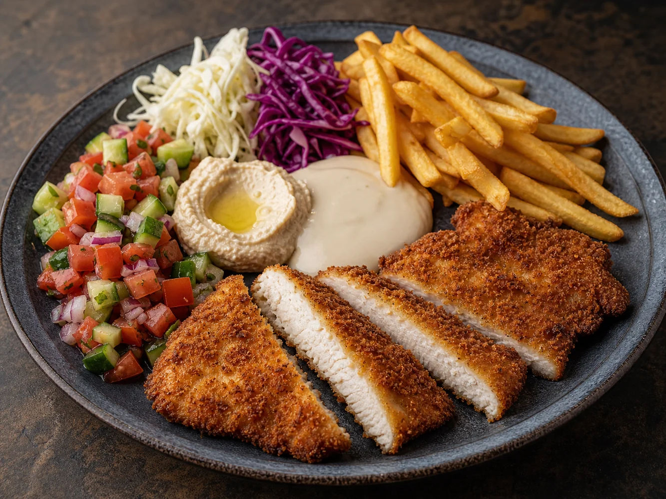 Assiette Schnitzel