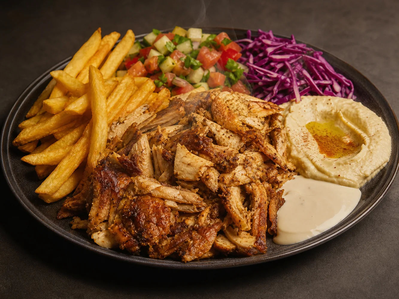 Assiette Shawarma