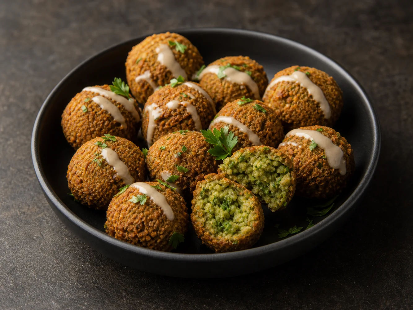 Boîte de falafels