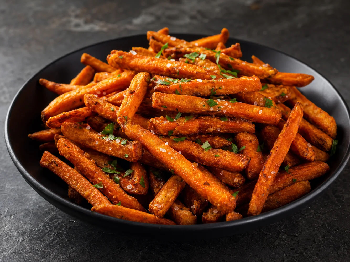 Frites de patates douces