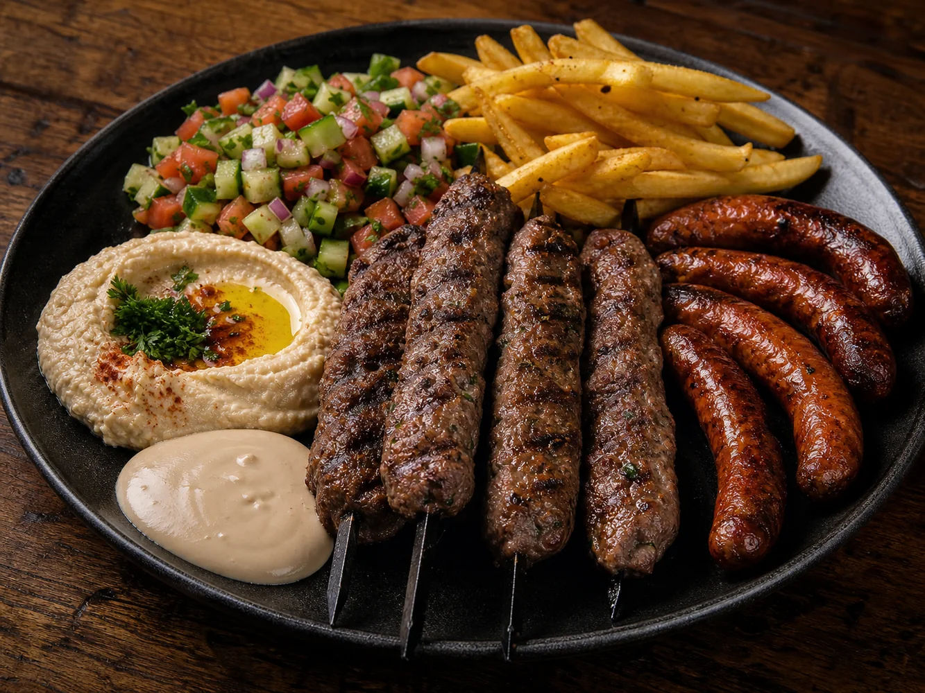 Assiette Merguez