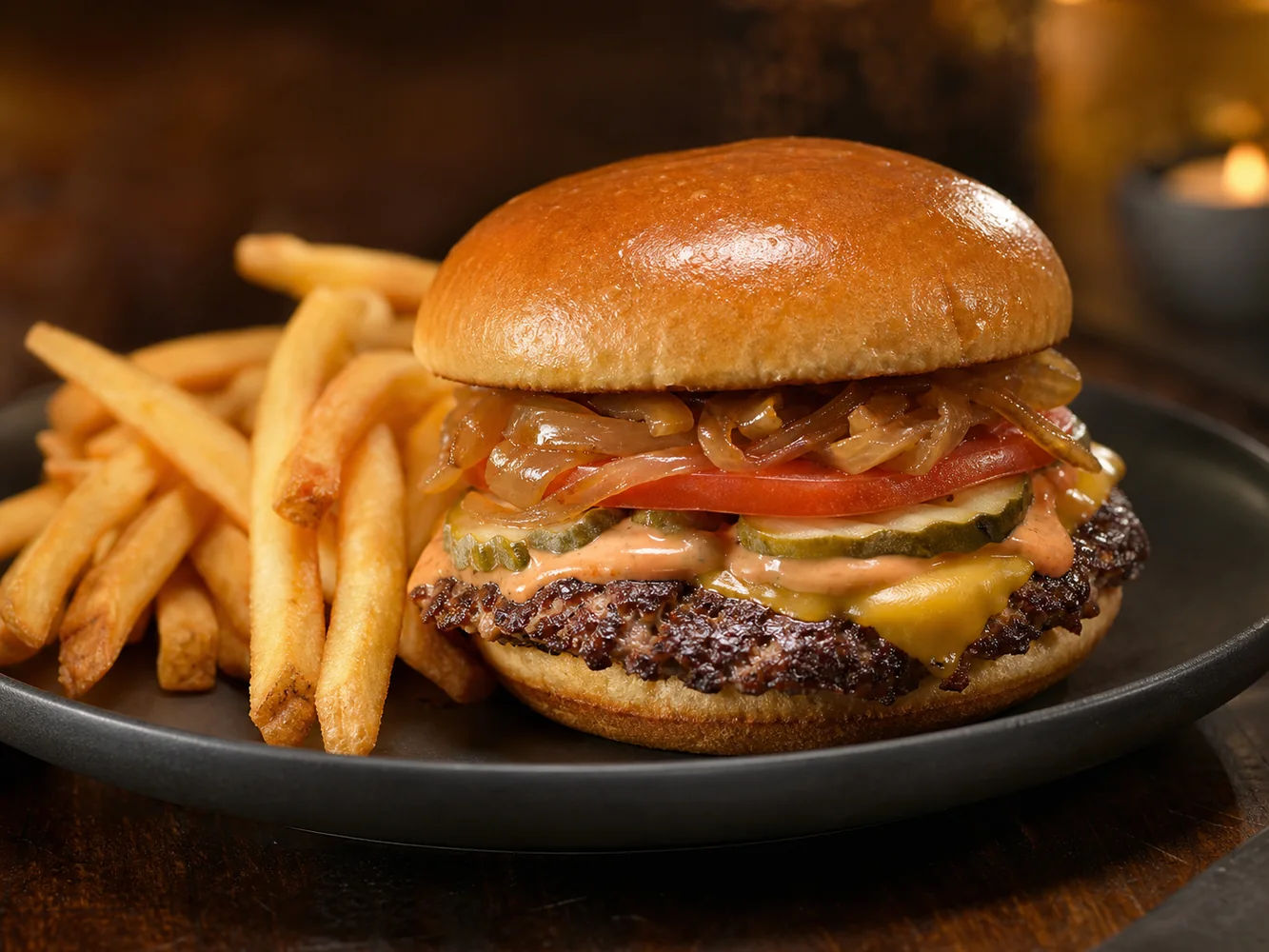 Smash Cheese Burger