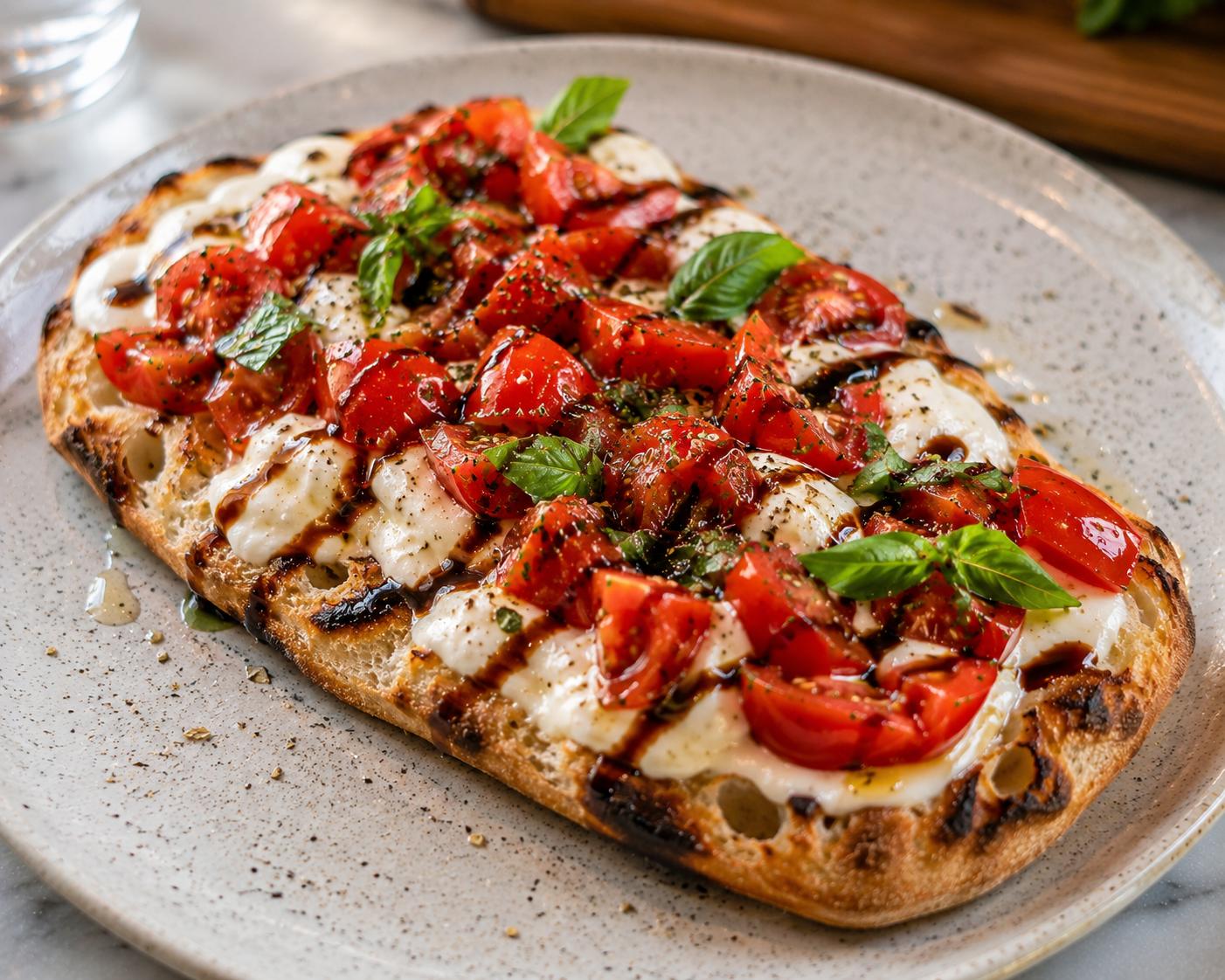 Bruschetta mozzarella