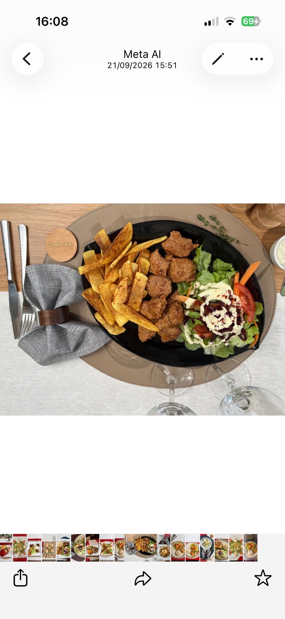 Sis kebap(brochette de gigot d’agneau)