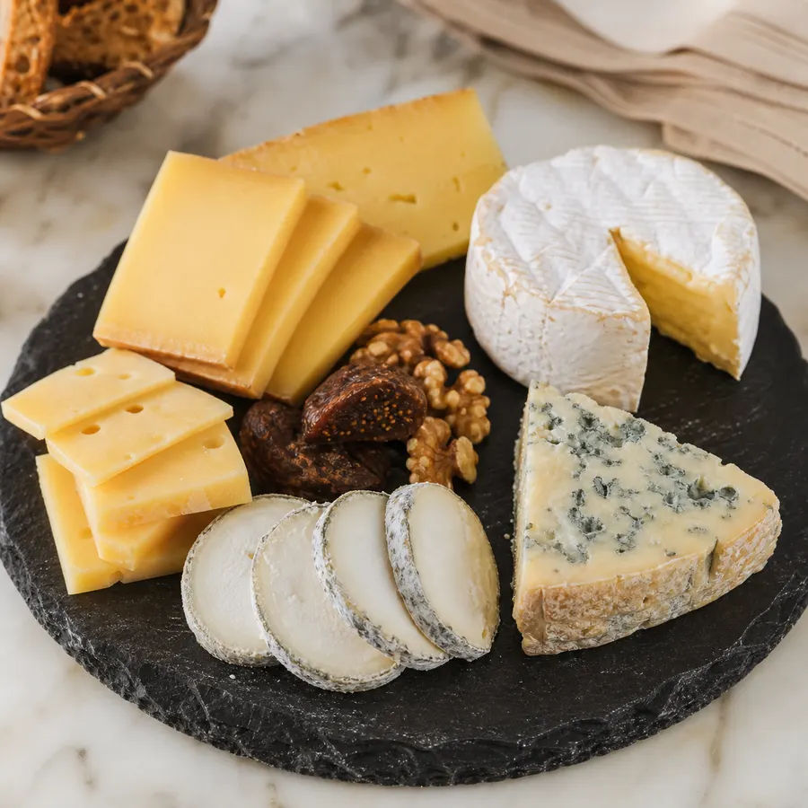 Plateau de fromage affiné