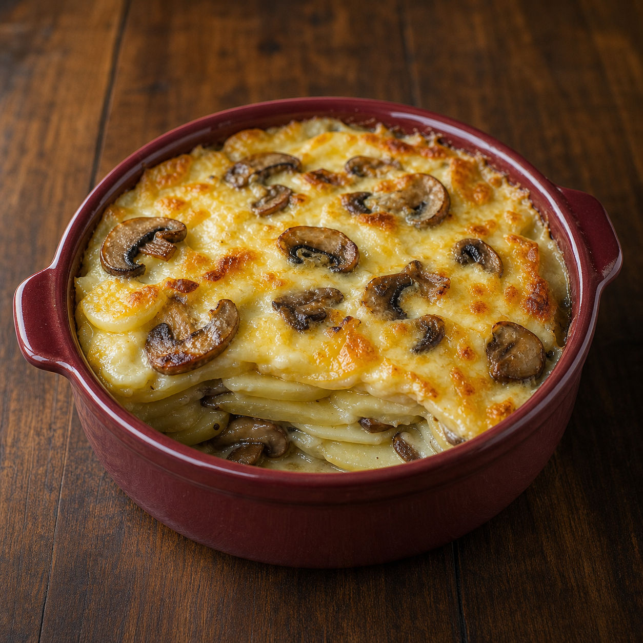 Dauphinois aux champignons