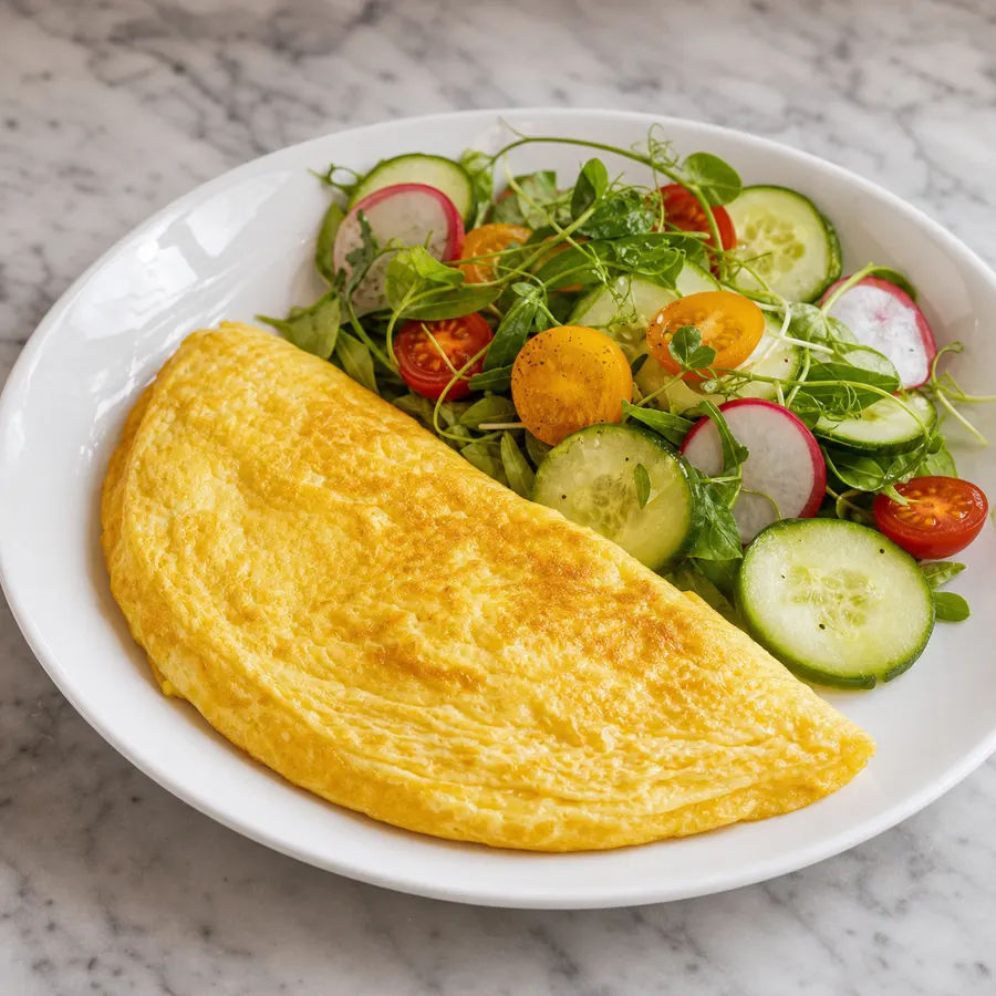 Omelette nature