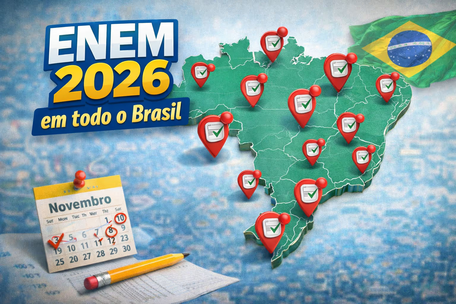 Enem 2026 Exemption Appeal Process Begins This Wednesday; Missing It Could Mean Full Payment
