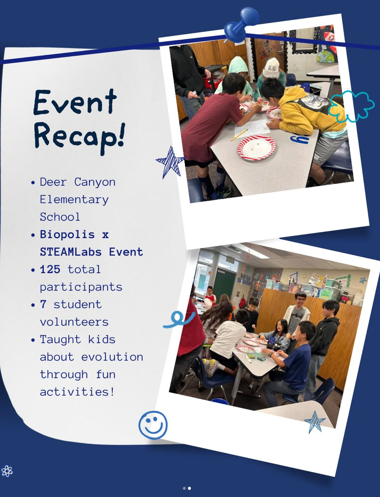 Glow in the dark experiment