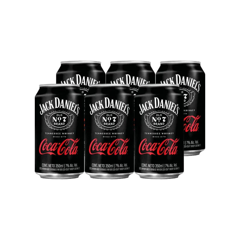 Jack Daniel´s Coke Pack 6x 350ml