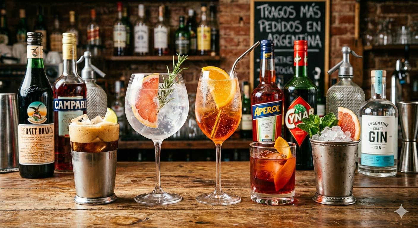 La guía definitiva de la coctelería argentina 2026: los 5 tragos que mandan en las barras