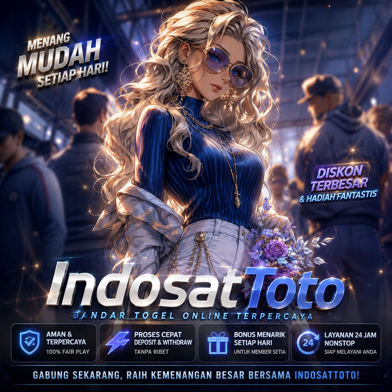 INDOSATTOTO | Slot Gacor Hari Ini – Niscaya Maxwin, Situs Game Online Terpercaya
 by Hey siriusly