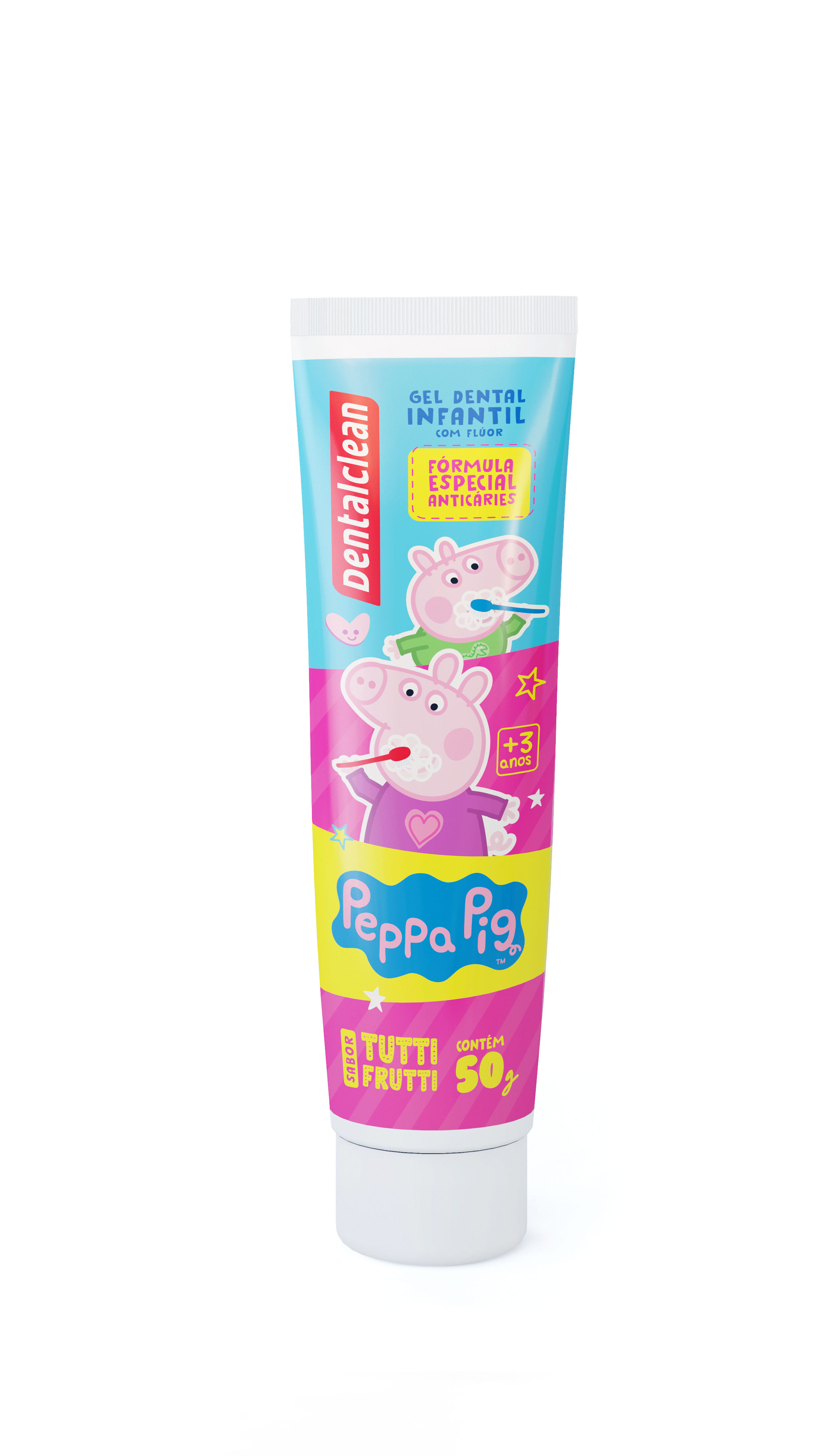 GEL DENTAL INFANTIL PEPPA 50G + ESCOVA DENTALCLEAN