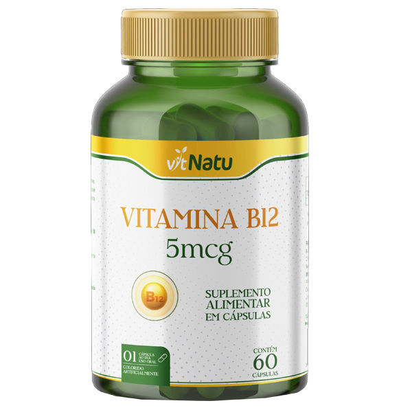 Vitamina B12 60 Cápsulas