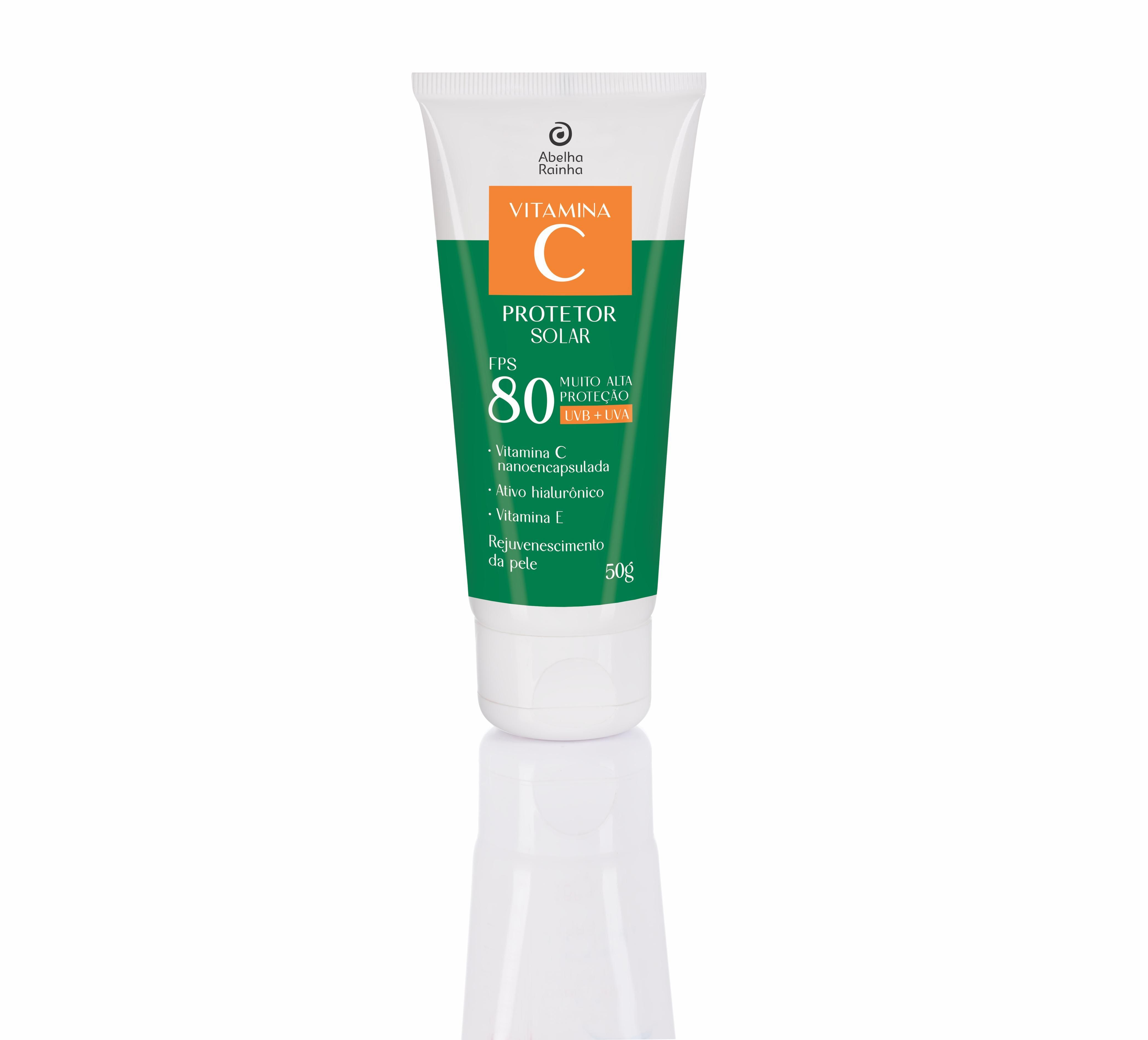 PROT SOL AB RAINHA FPS 80 FAC VIT C 50G - ABELHA R