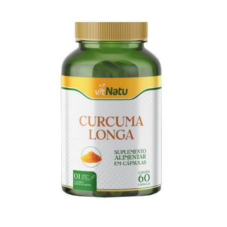 Vitnatu Cúrcuma Longa Cápsula com 60 Unidades