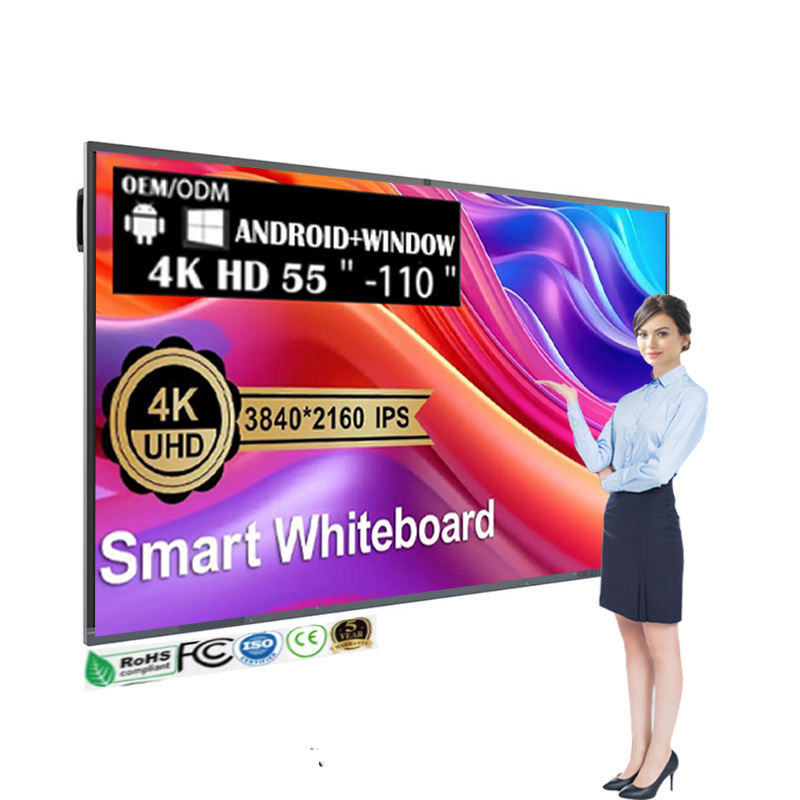 TouchScreen Whiteboard Computer Android Latest Technology | Interactive Teaching | Meeting All-in-One | for Middle Schools