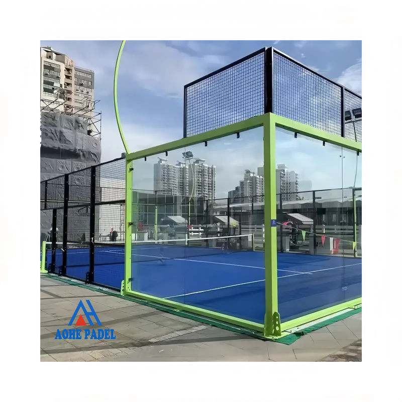 Aohe Padel Tennis Court Panoramic Artificial Grass Turf With Best Price