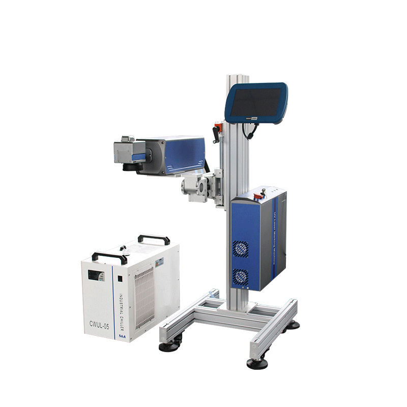 3w 5w 10w 15w Flying Uv Laser Marking Printing Engraving Coding Machine for Electric Cable Wire Online Laser Printer