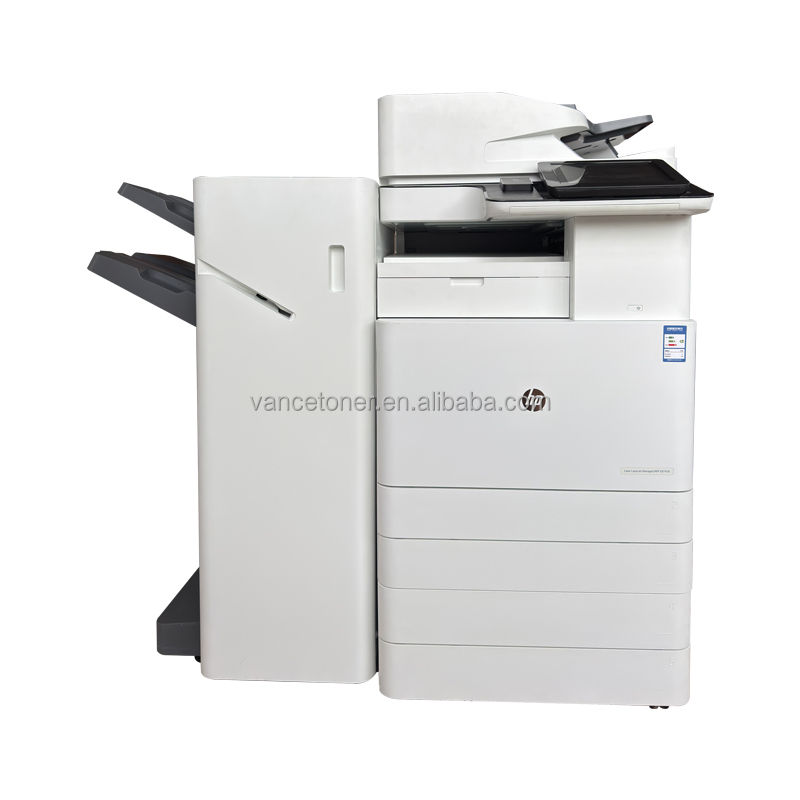 VANCET Refurbished Photocopier Printer Color LaserJet Managed Flow A3 Color Laser MFP for HP E87640 E87650 E87660 Printer