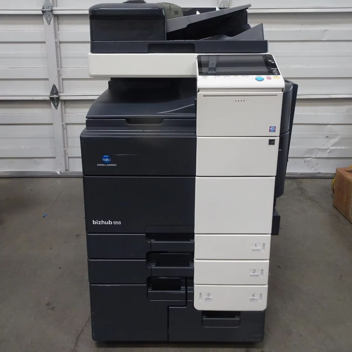 High Quality Original Konica Minolta Bizhub Bh958 Multifunction Digital Photocopier A3 Print Area Fax Option Excellent Condition