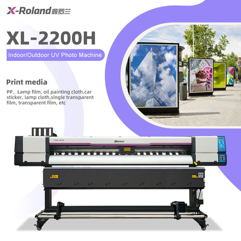 2.2m Eco-Solvent Sublimation Ink Inkjet Printer I3200 F1080 Advertising Photo Printer for Flex Materials