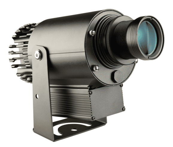 Factory Customized 100W IP65 Waterproof RGB LED Logo Projector Rotating Function for Outdoor Advertising Lights High CRI 90