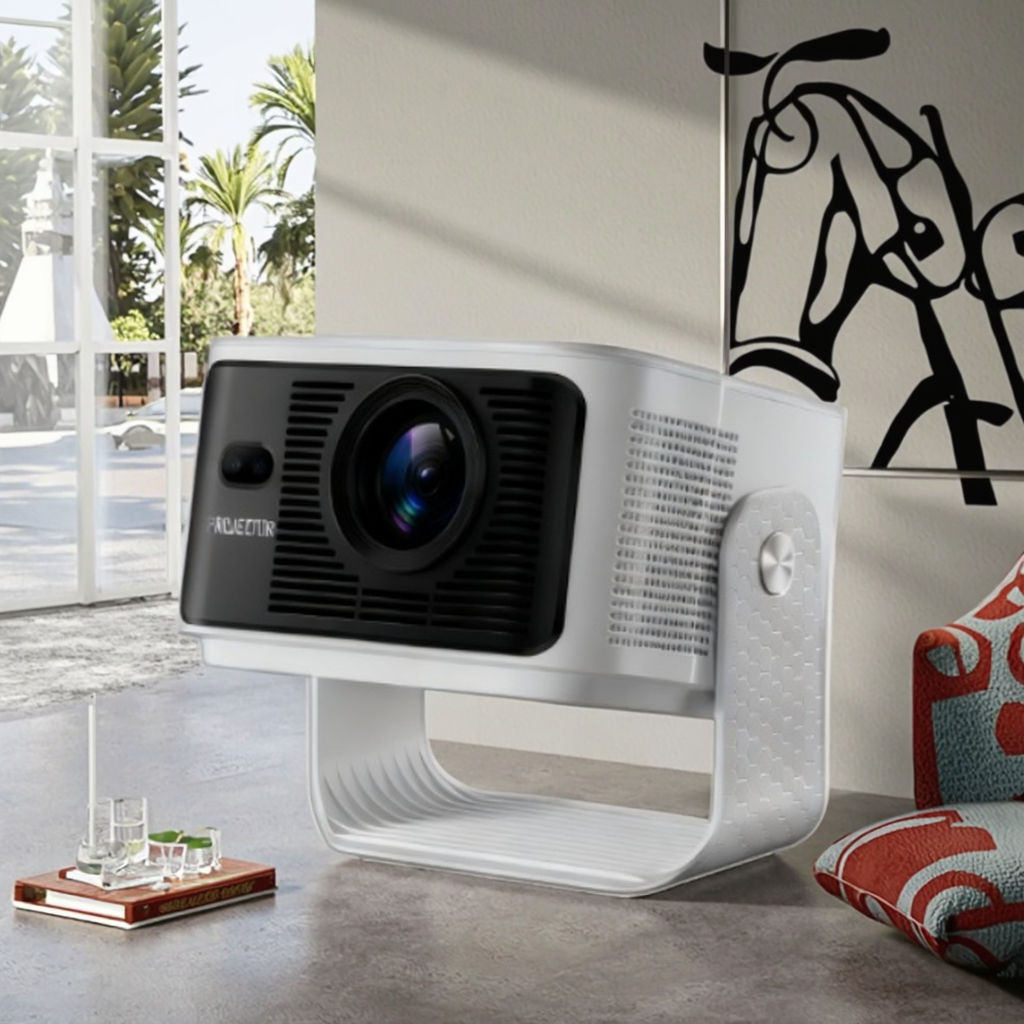 New Style HY350 Max Portable Home for 5.0 LED Projector 500 Lumens Android 11 Built-in Speakers Pocketable