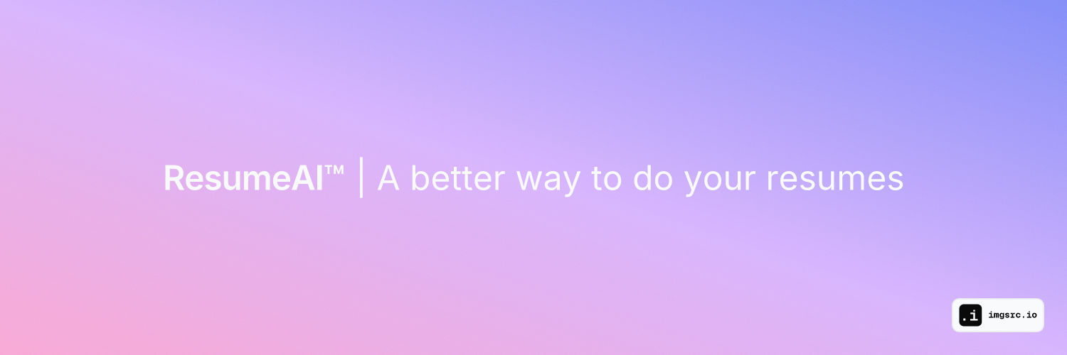 ResumeAI - AI-Powered ATS-Friendly Resume Builder