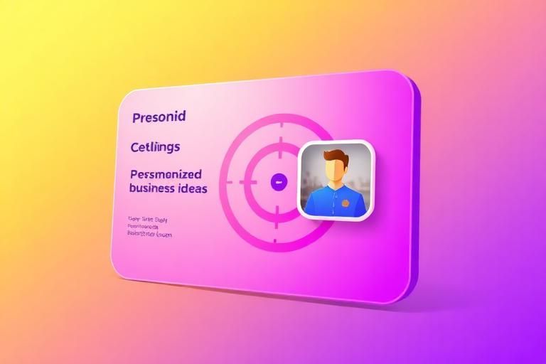 Personalised business ideas