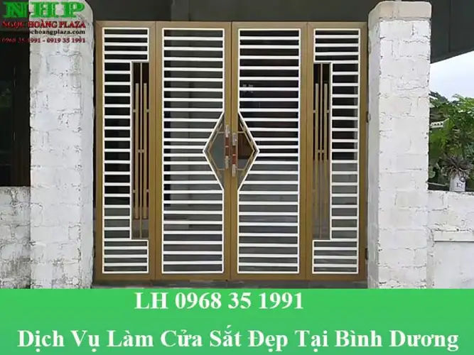 Mẫu Cửa Sắt 4 Cánh Đẹp Khi Đẹp Không Chỉ Là Hình Dáng