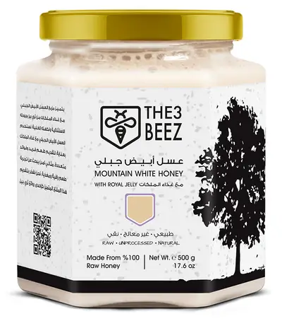 Mountain White Honey With Royal Jelly | 500g