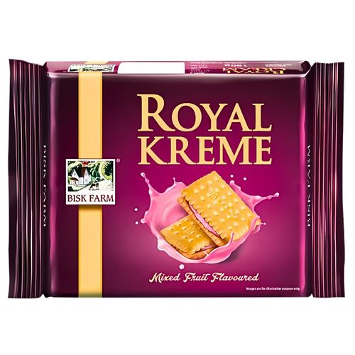 Bisk Farm Royal Kreme (Mixed Fruit Flavoured)