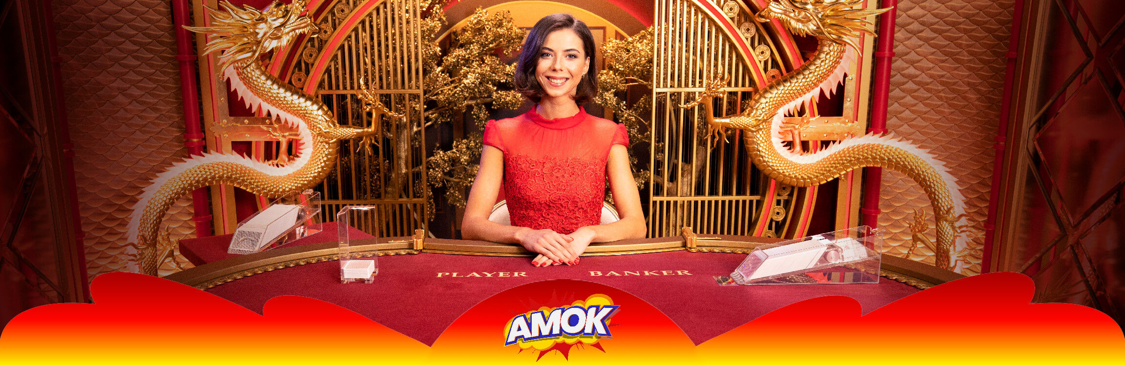 Online baccarat with live dealer at amok casino