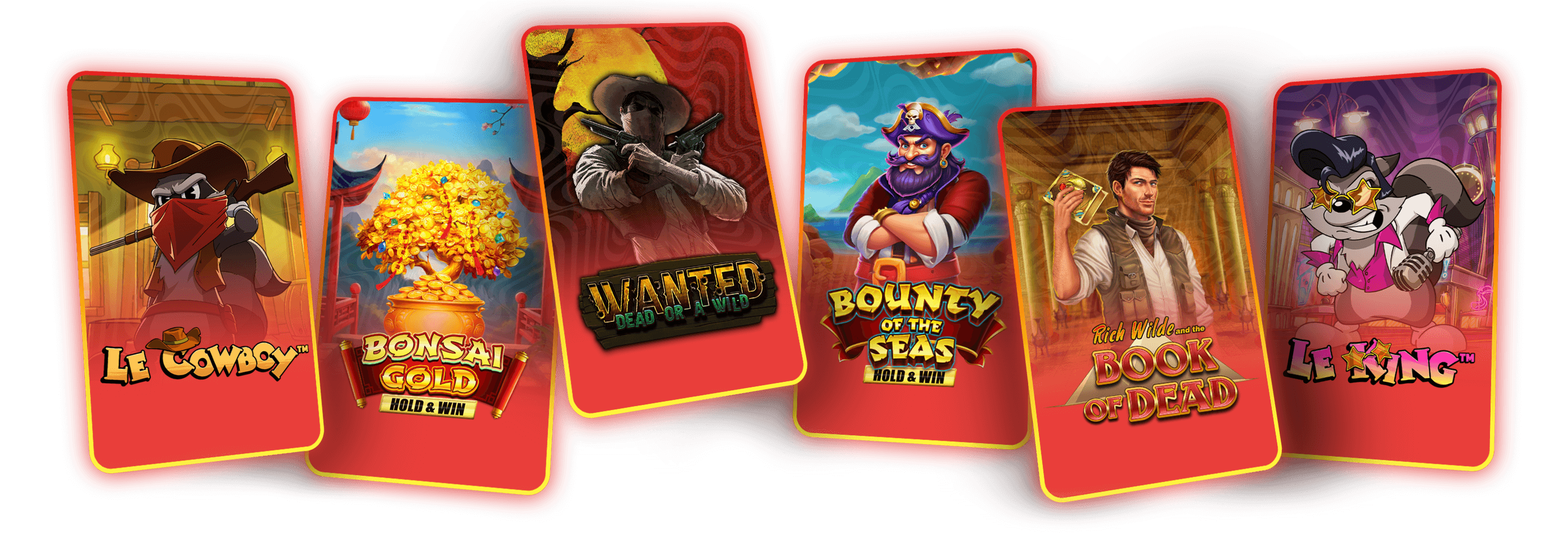 Populära spel på Rabbit Reel med olika volatilitet och teman