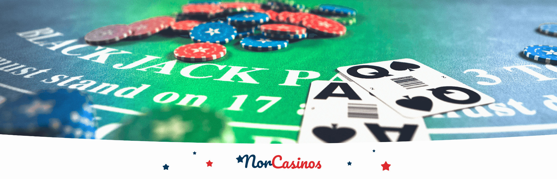 blackjack bord spillkort norcasinos