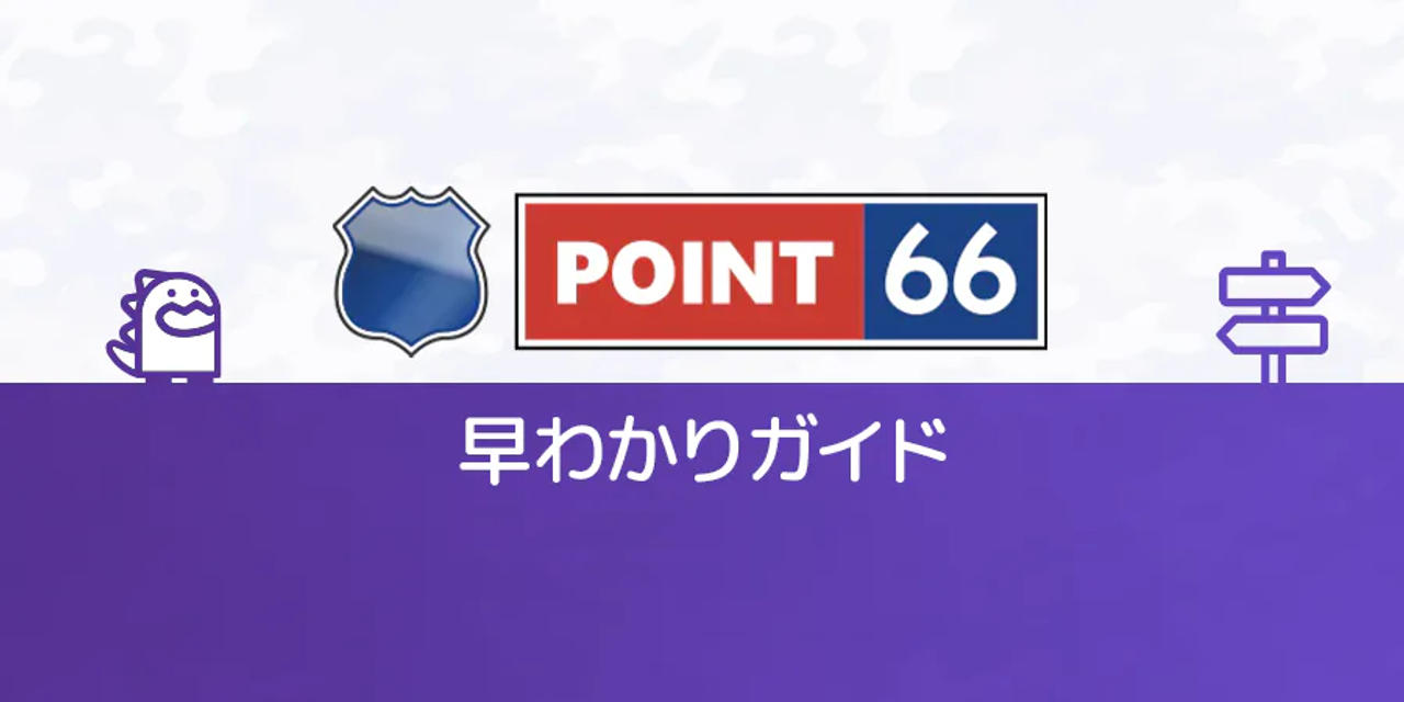 Point 66 payment - guide banner