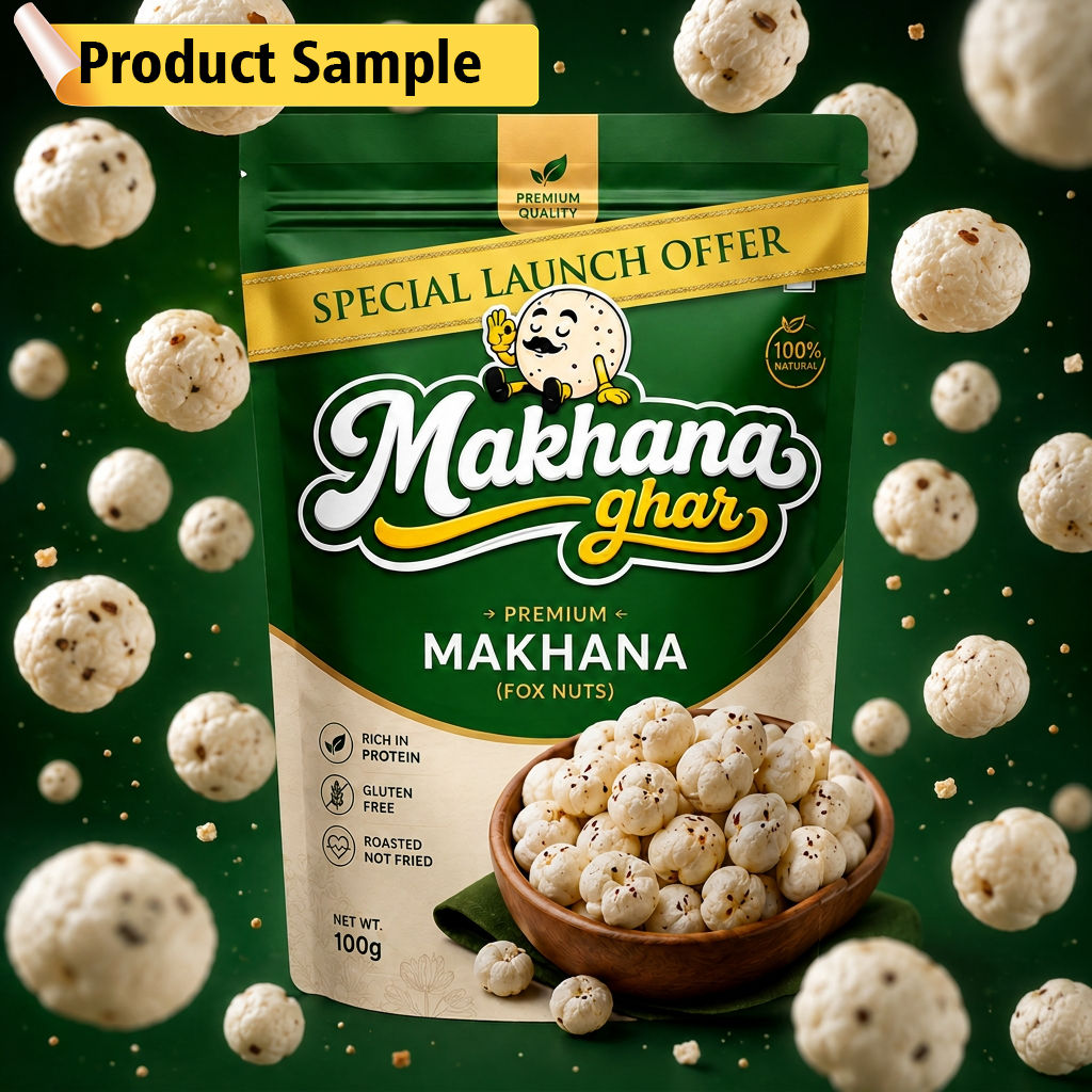 Premium 6+ Sutta Raw Makhana thumbnail 3