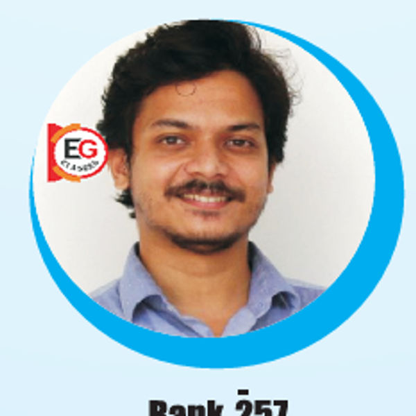 Ankur Verma, UPSC Civil Services Examination 2023 topper with AIR 257 - EG Classes student success story