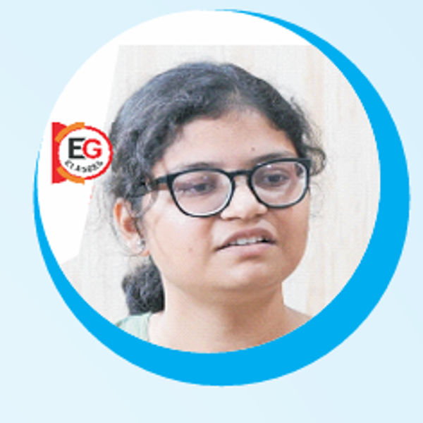 Shruti Rajlakshmi, UPSC Civil Services Examination 2023 topper with AIR 25 - EG Classes student success story