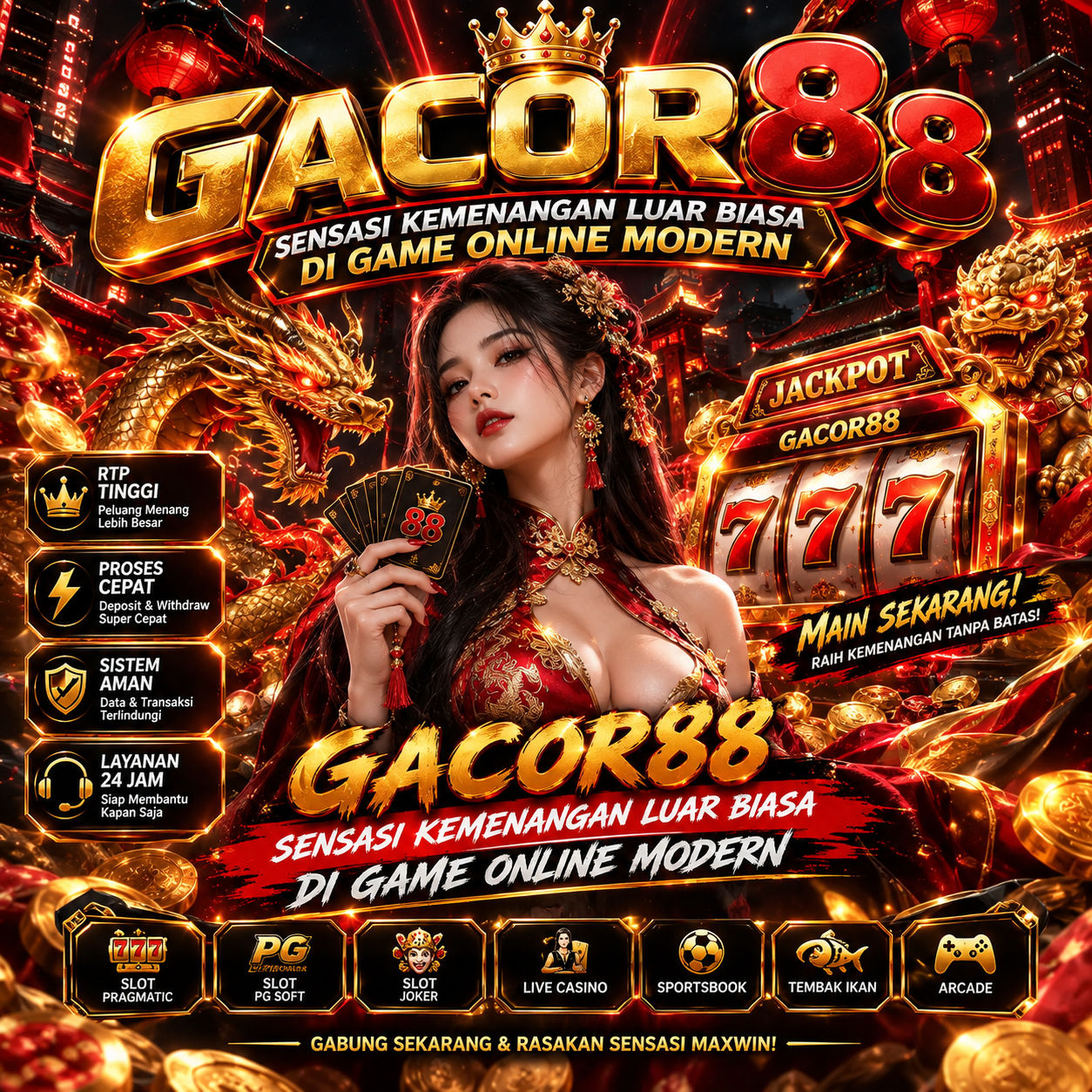 GACOR88 | Sensasi Kemenangan Luar Biasa di Game Online Modern
